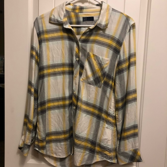 Gap flannel shirt. Women’s Small. - Picture 1 of 8